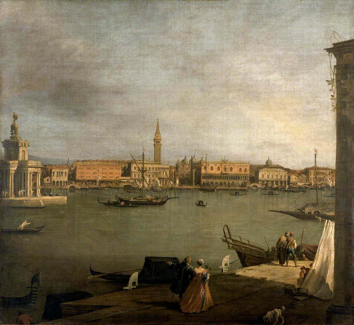 Bassin de San Marco depuis la Giudecca - Canaletto - Alpha Reproduction