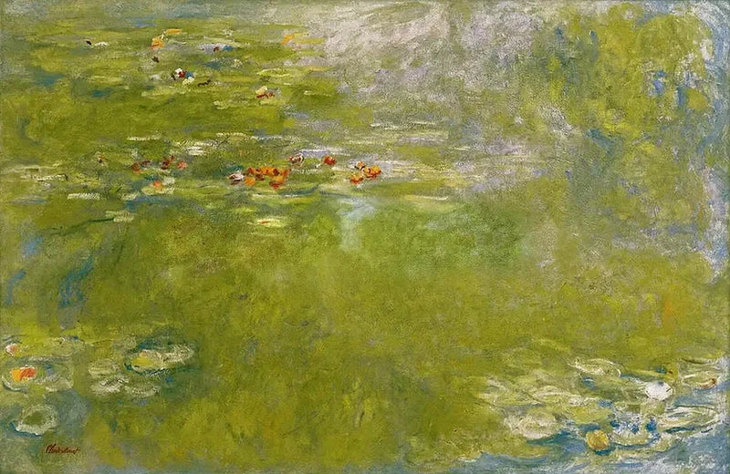 Бассейн кувшинок, Фолькванг, 1883 г. - Клод Моне