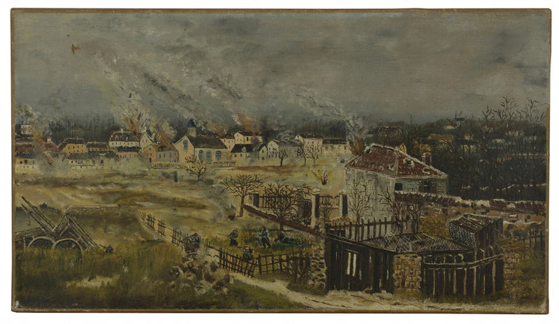 Битва при Шампиньи - Эпизод франко-прусской войны 1870 года - Анри Руссо