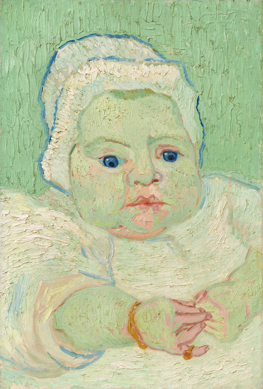 Le Bébé Marcelle Roulin. - Vincent van Gogh