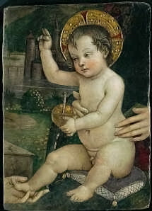 Благословение младенца Иисуса - Pinturicchio
