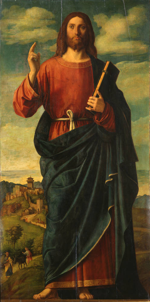 Bénédiction du Christ - Cima da Conegliano - Alpha Reproduction