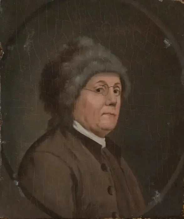 Бенджамин Франклин (1706-1790), магистр искусств (почетный) 1763 - Джон Трамбулл
