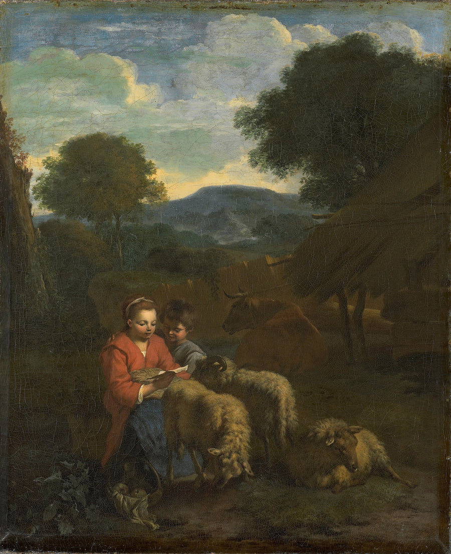 Bergère qui lit - Simon van der Does