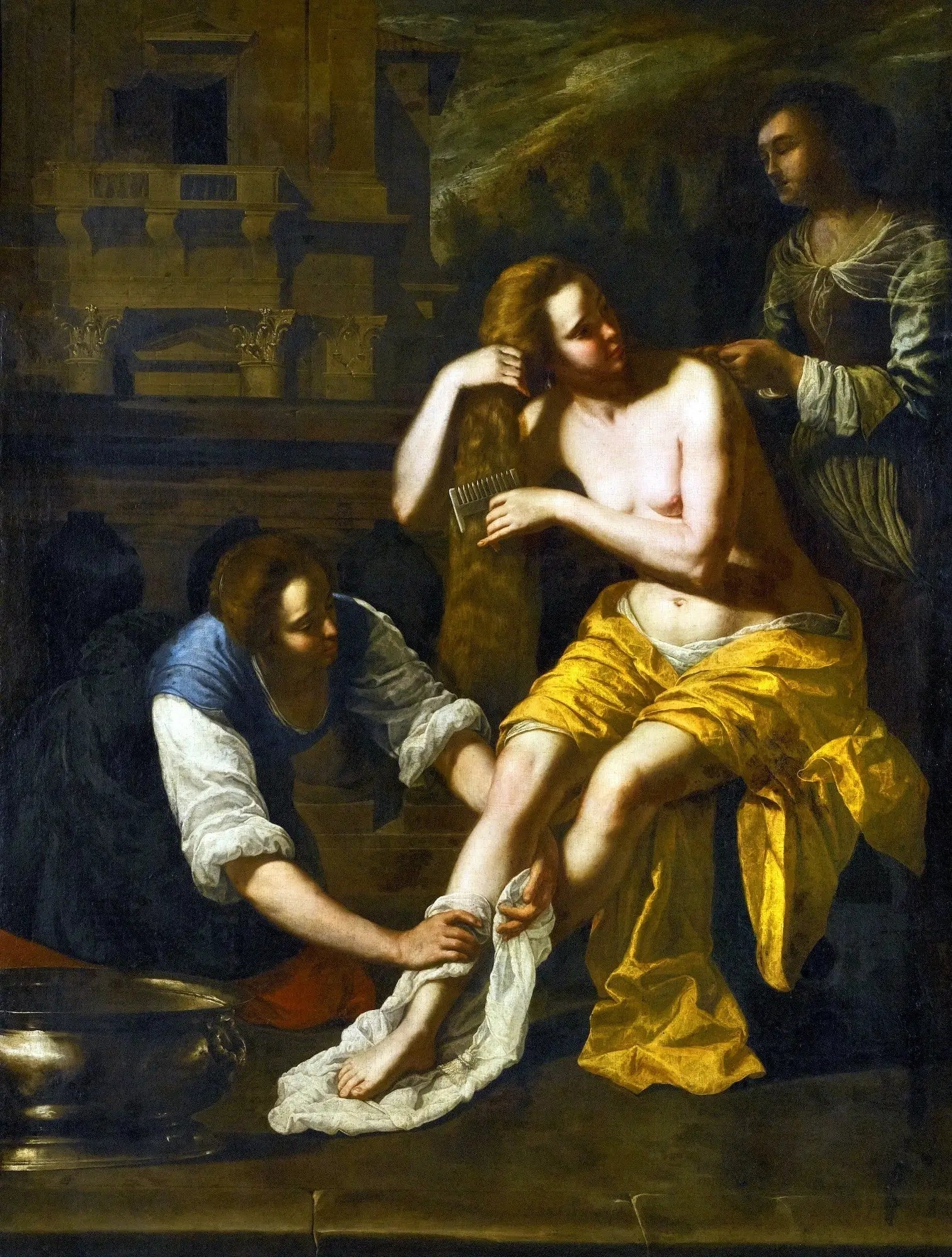 Bethsabée au bain - Artemisia Gentileschi - Alpha Reproduction
