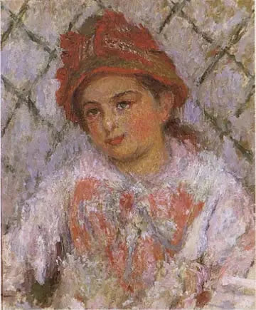 Бланш Ошеде в детстве - Клод Моне