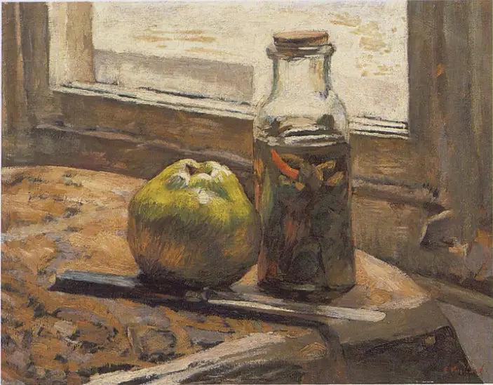 Банка с соленьями и яблоками - Эдуард Вюйар