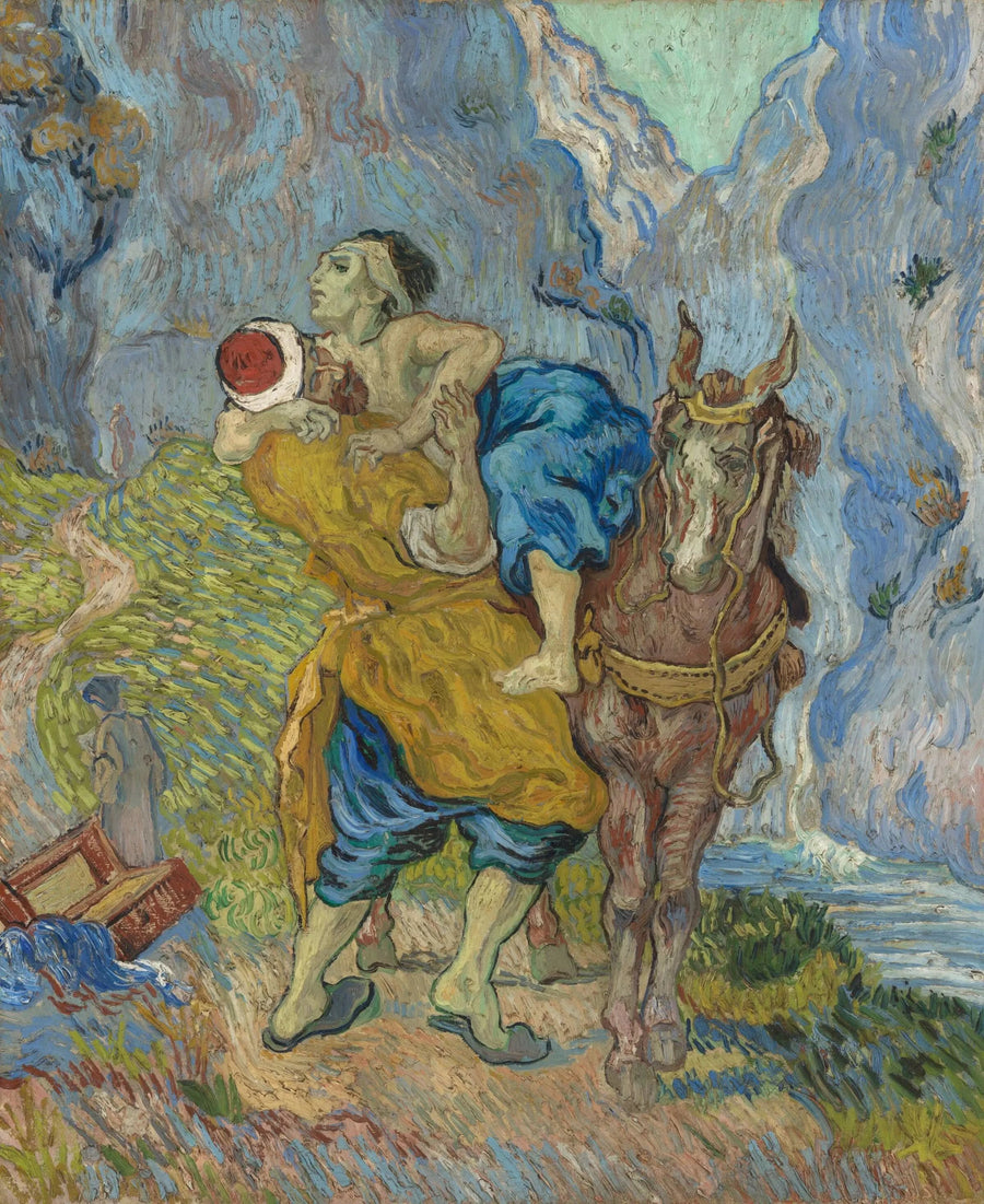 Le Bon Samaritain, d’après Delacroix – Vincent van Gogh