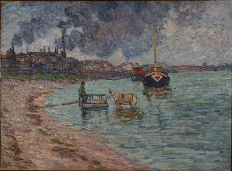 Берег Сены в Шарентоне - Арман Гийом
