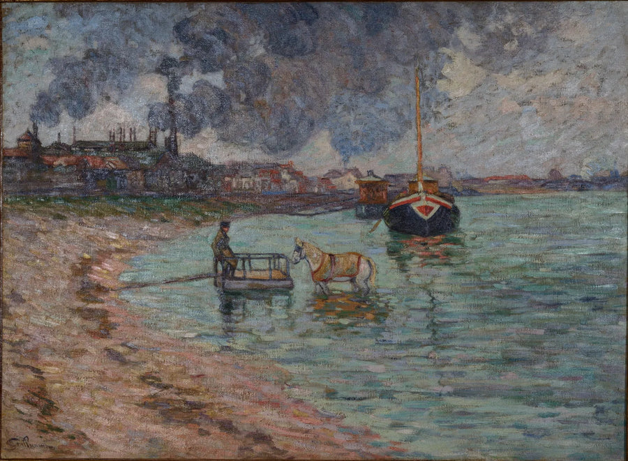 Берег Сены в Шарентоне - Арман Гийом