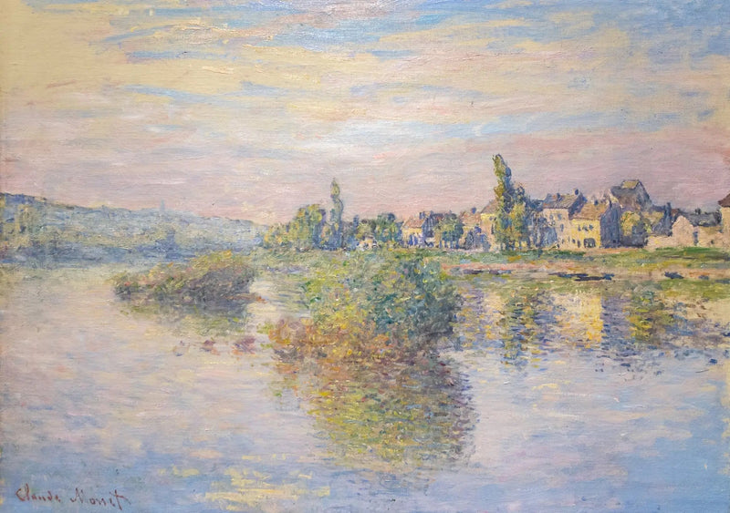 Берега Сены в Лавакуре - Клод Моне