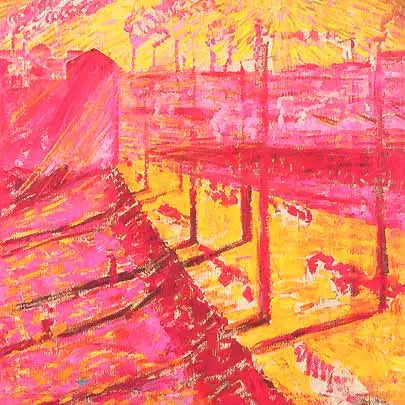 Borgo di Milano - Umberto Boccioni - Alpha Reproduction