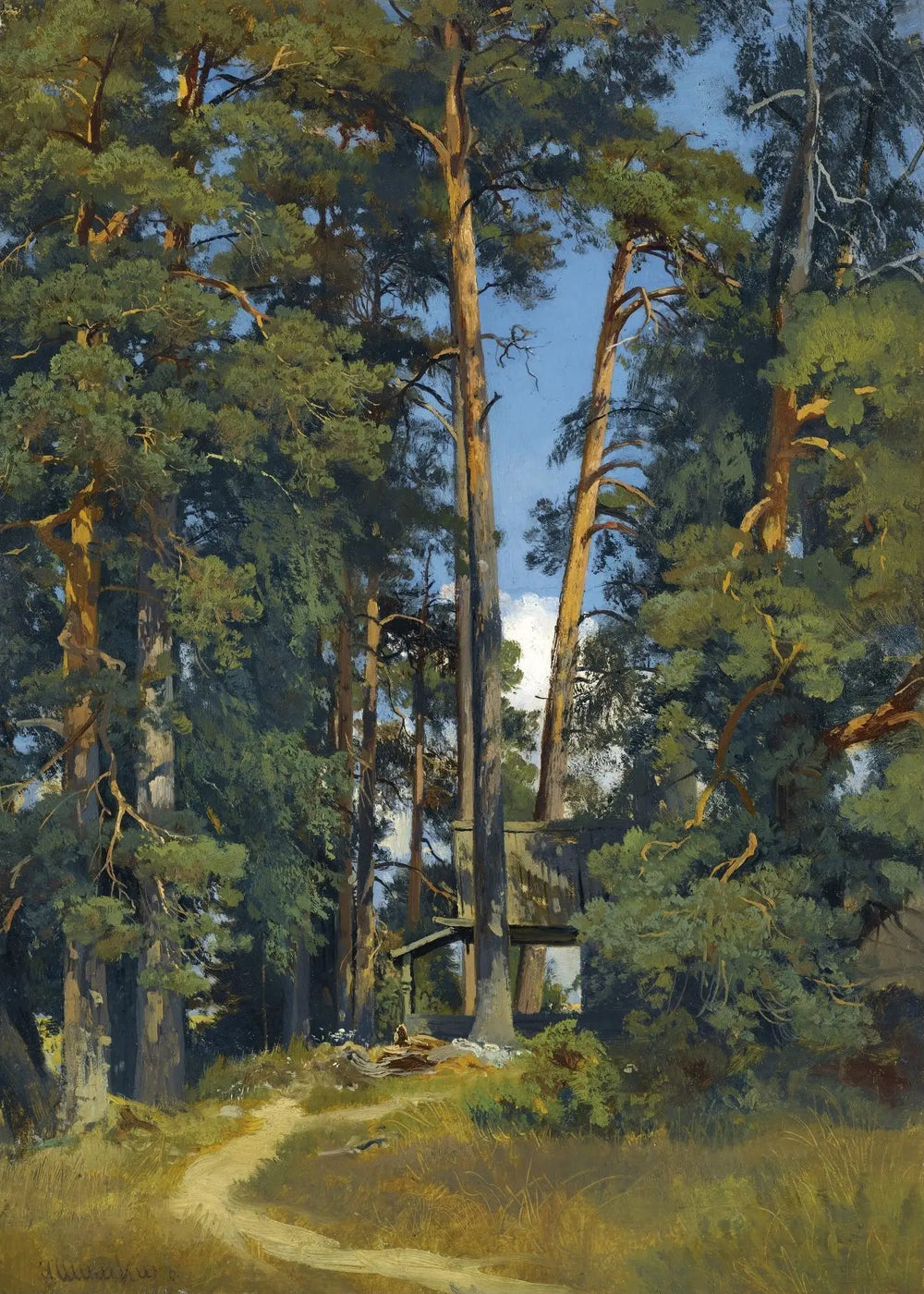 Bosquet boisé - Ivan Chichkine - Alpha Reproduction