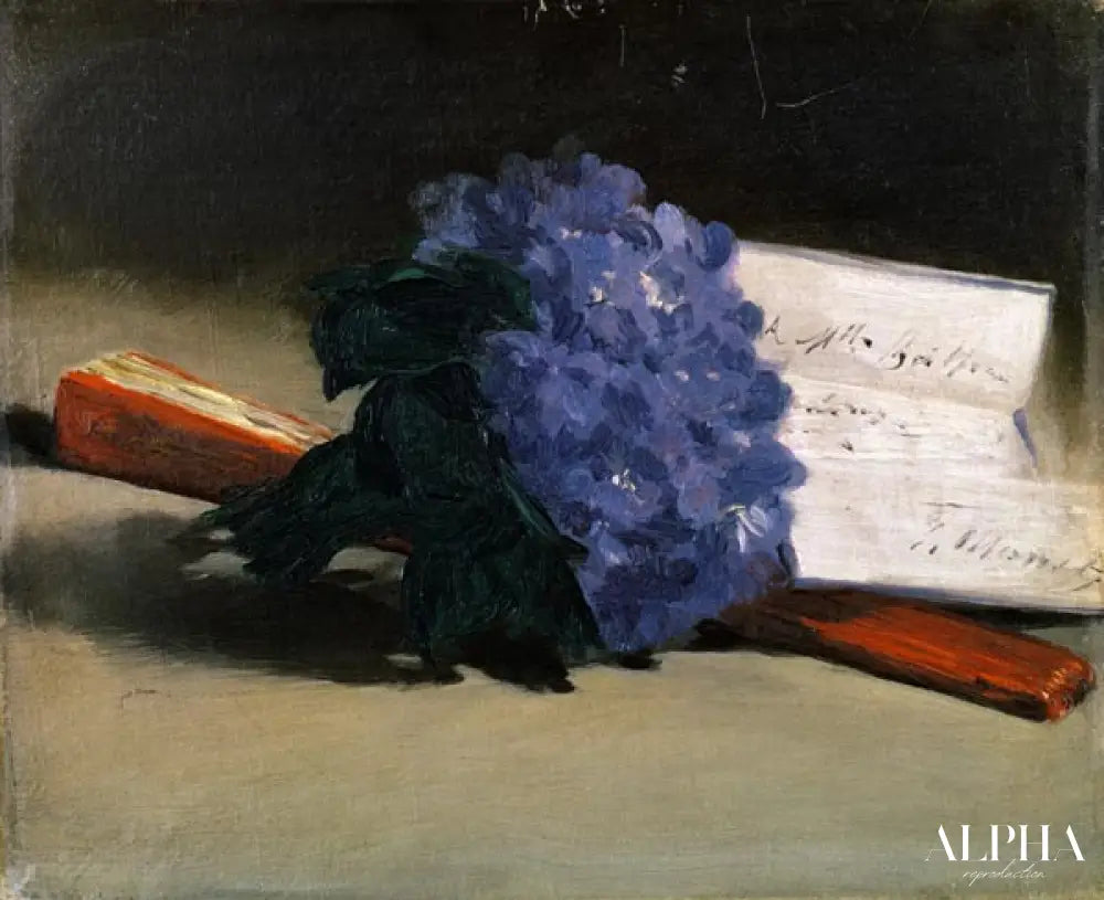 Bouquet de Violettes - Edouard Manet - Reproductions de tableaux et peintures haut de gamme