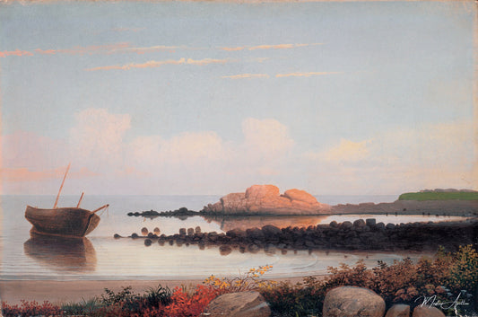 Brace's Rock, Eastern Point, Gloucester, vers 1864 - Fitz Henry Lane - Reproductions de tableaux et peintures haut de gamme