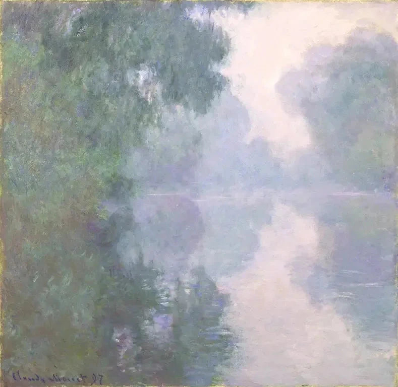La Seine à Giverny, brumes matinales de Claude Monet, 1897 – North Carolina Museum of Art, W1474
