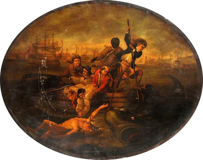 Брук Уотсон, атакованный акулой в гавани Гаваны, 1749 - Джон Синглтон Копли