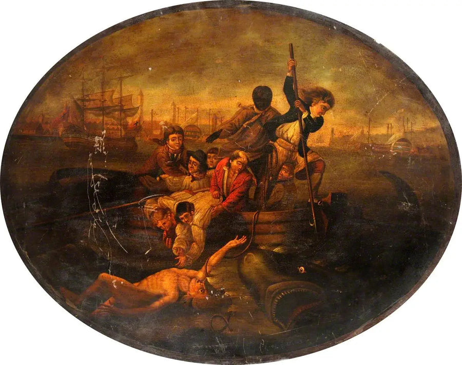 Брук Уотсон, атакованный акулой в гавани Гаваны, 1749 - Джон Синглтон Копли