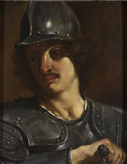 Бюст солдата в доспехах - Guercino