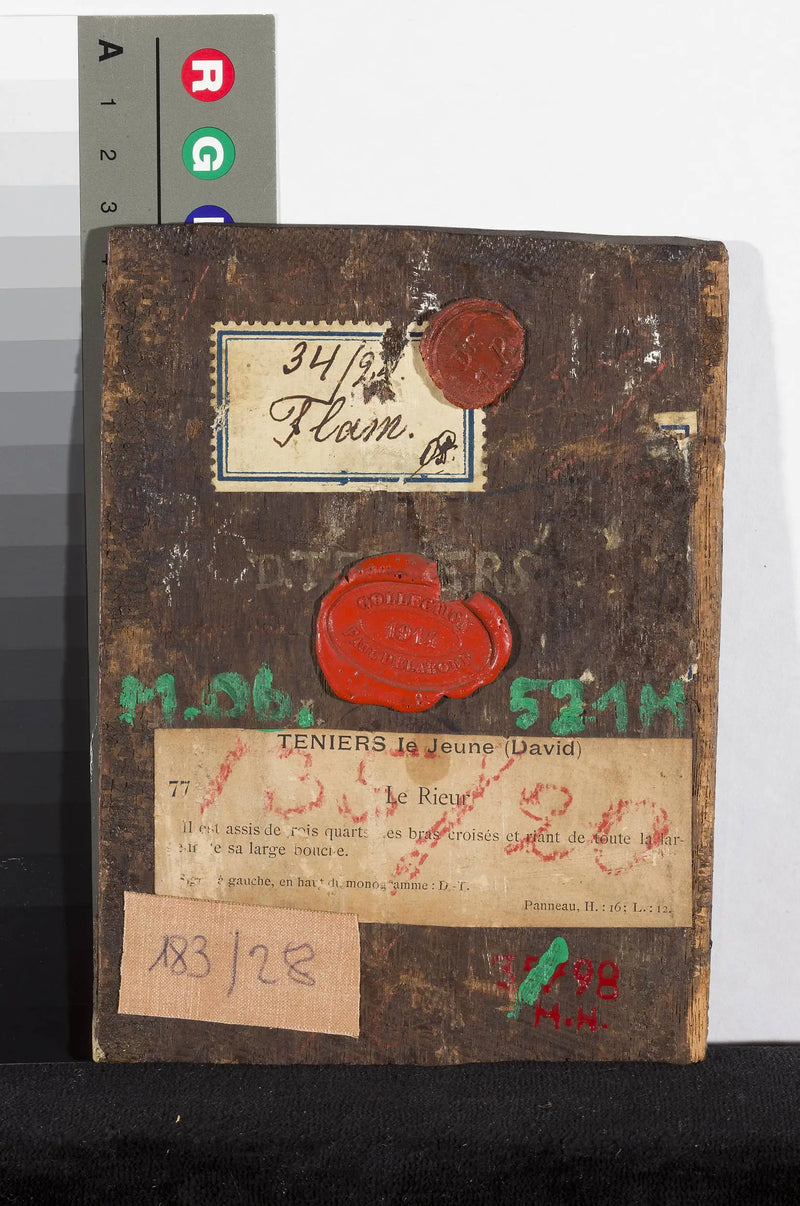 Бюст смеющегося мальчика - Давид Теньер младший