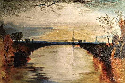 Canal de Chichester - William Turner - Reproductions de tableaux et peintures haut de gamme