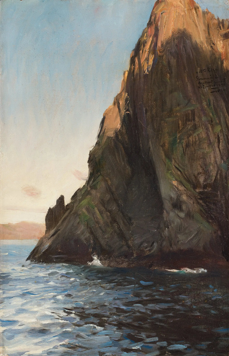 Кап Норд с полярным солнцем - Андерс Зорн