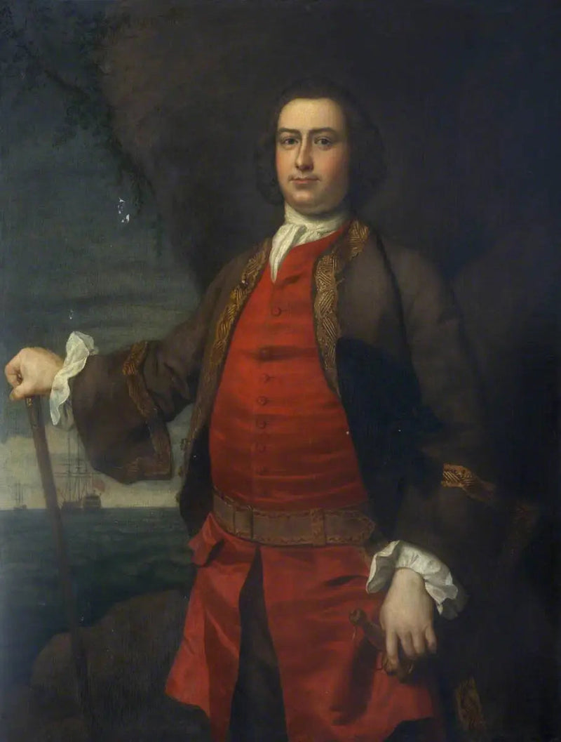 Капитан Хью Бонфой (около 1720–1782) - Джошуа Рейнольдс
