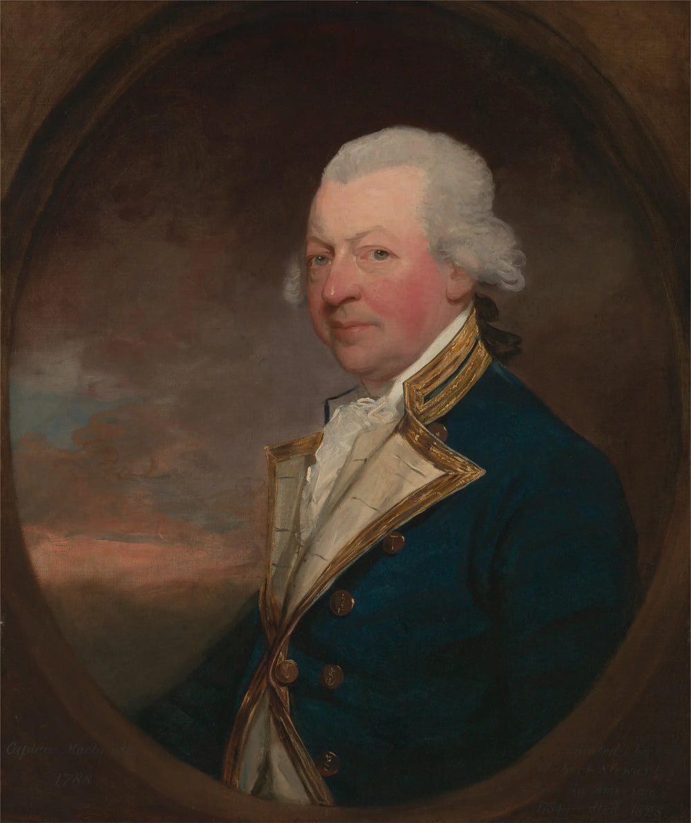 Capitaine John MacBride - Gilbert Stuart - Alpha Reproduction