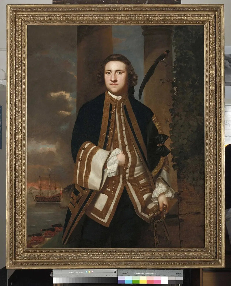 Капитан почтенный Джордж Эджкемб, 1720-1795 - Джошуа Рейнольдс