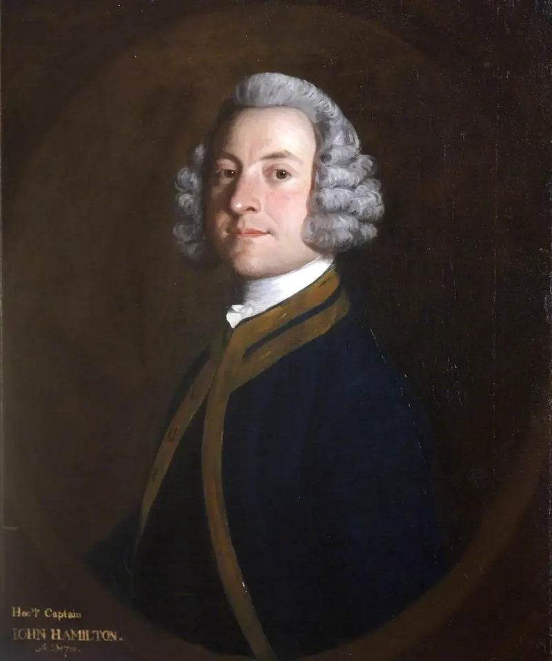 Капитан почтенный Джон Гамильтон (1714–1755) - Джошуа Рейнольдс
