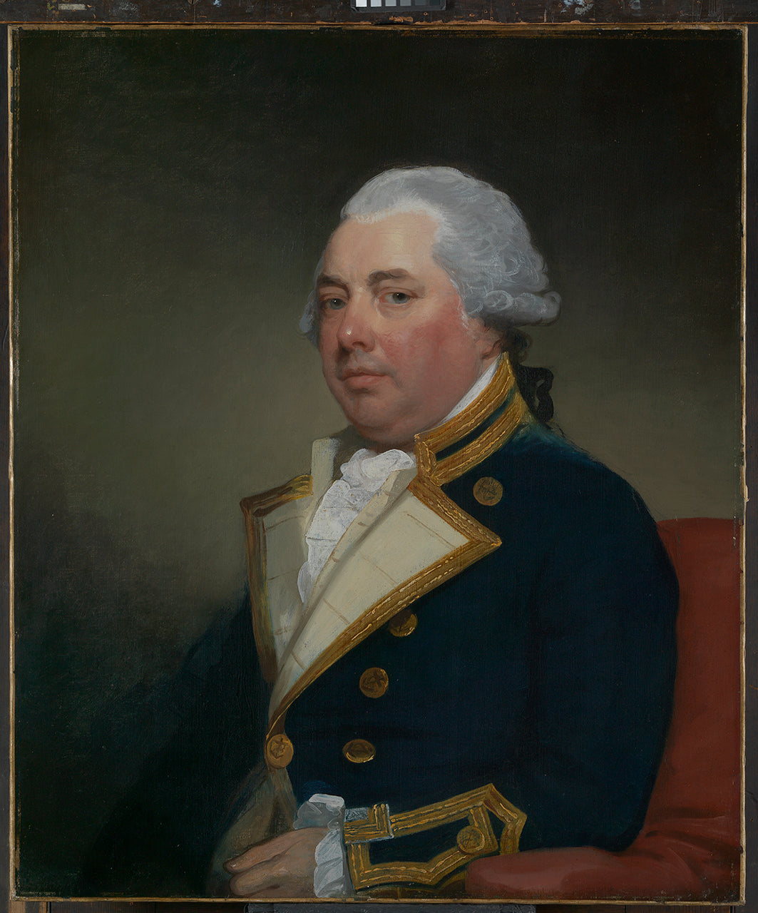 Capitaine Sir William Abdy Bt vers 1732-1803 - Gilbert Stuart - Alpha Reproduction