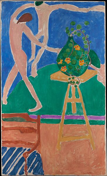 Reproduction du tableau « Capucines à La Danse I - Henri Matisse » par Alpha Reproduction en peinture à l’huile