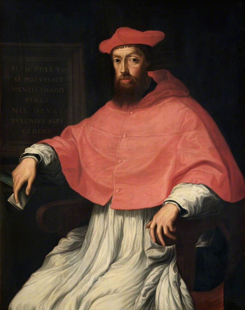 Кардинал Регинальд Пол (1500–1558), архиепископ Кентерберийский - Себастьяно дел Пьомбо