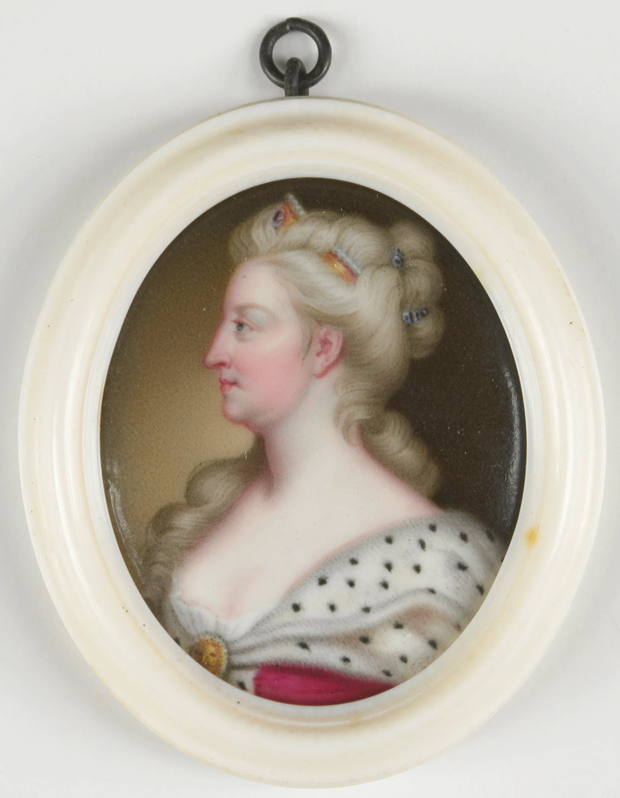 Caroline de Brandebourg-Anspach (1683-1737). Épouse de George II, roi d'Angleterre - Christian Friedrich Zincke