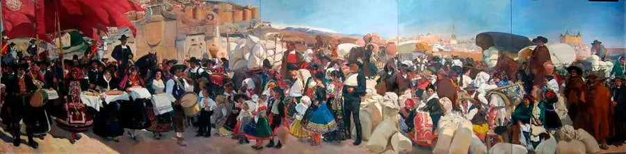 Кастилья, праздник хлеба - Хоакин Соролья