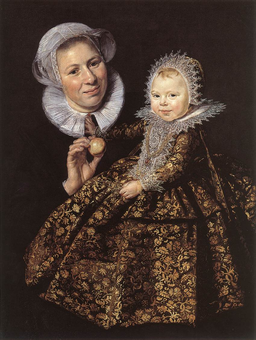 Catharina Hooft et sa nourrice - Frans Hals - Alpha Reproduction