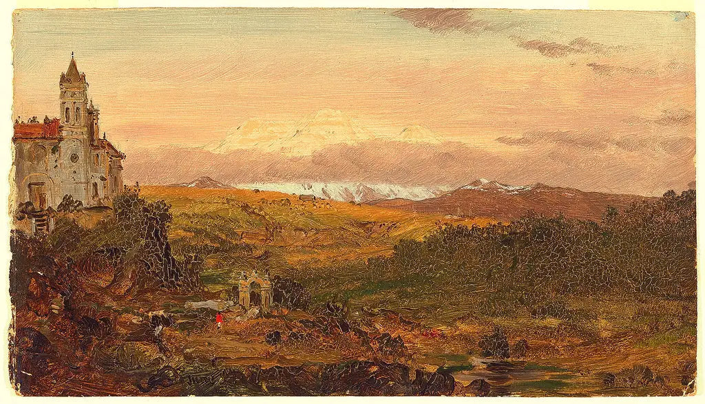 Cathédrale Chillo Équateur - Frederic Edwin Church - Alpha Reproduction