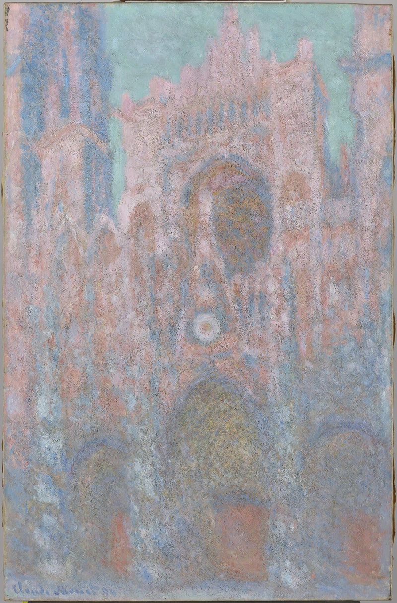 Руанский собор, заходящее солнце W1323 - Клод Моне