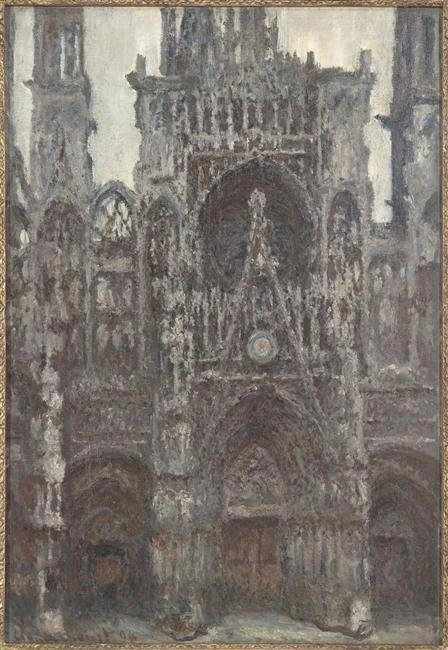 Руанский собор, Коричневая гармония W1319 - Клод Моне
