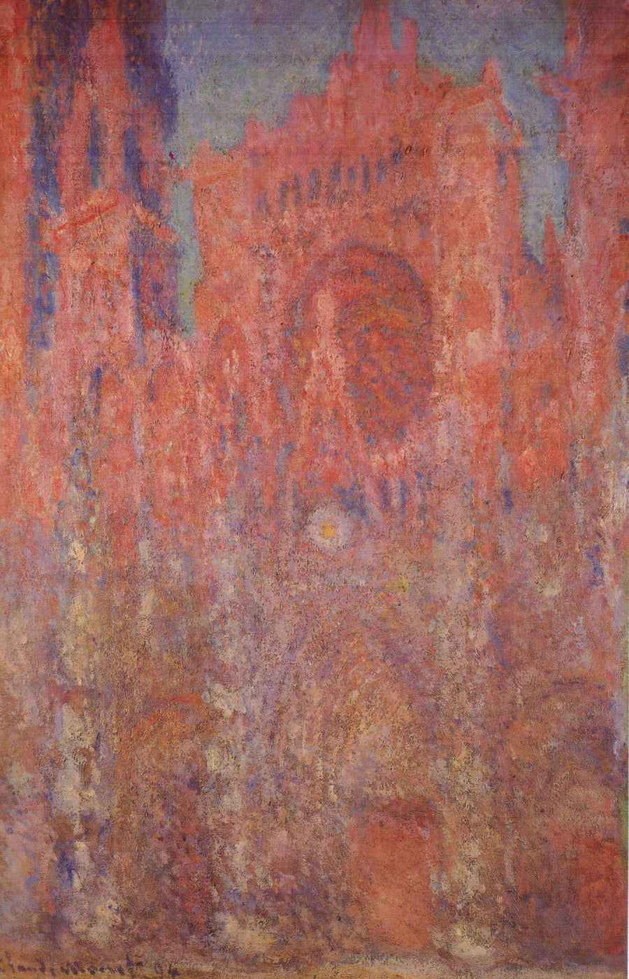 Собор Руана, портал - Клод Моне