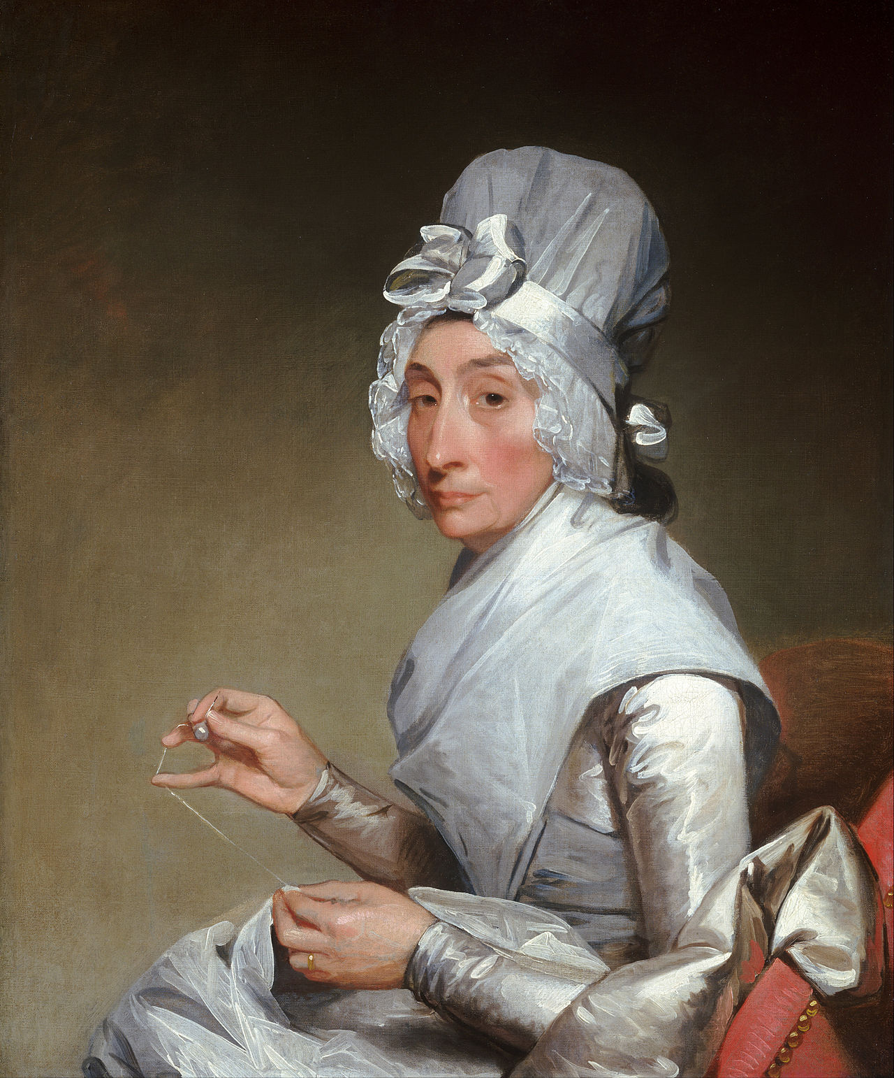Catherine Brass Yates (Mme Richard Yates) - Gilbert Stuart - Alpha Reproduction