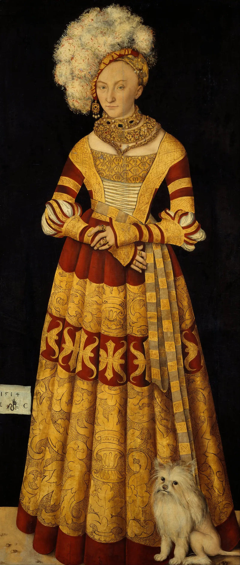 Катрин де Мекленбург (1487-1561) - Лукас Кранах Старший