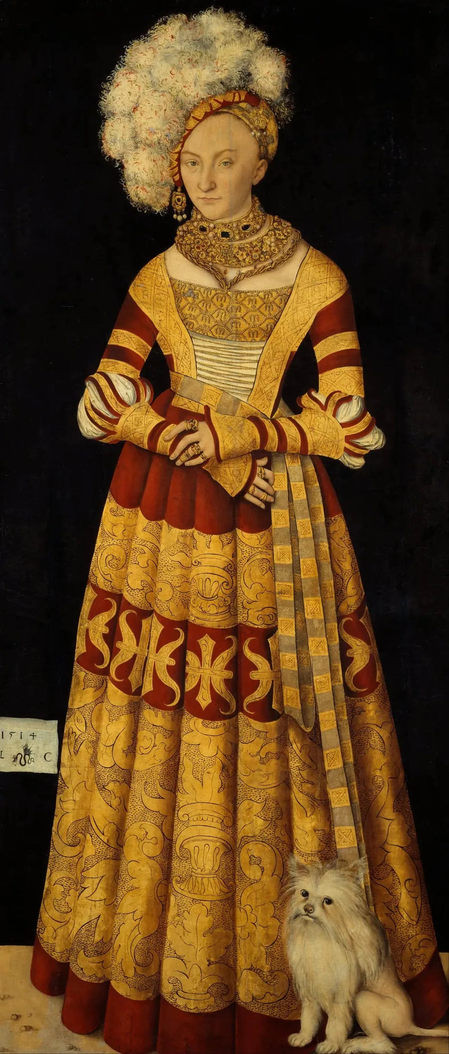 Катрин де Мекленбург (1487-1561) - Лукас Кранах Старший