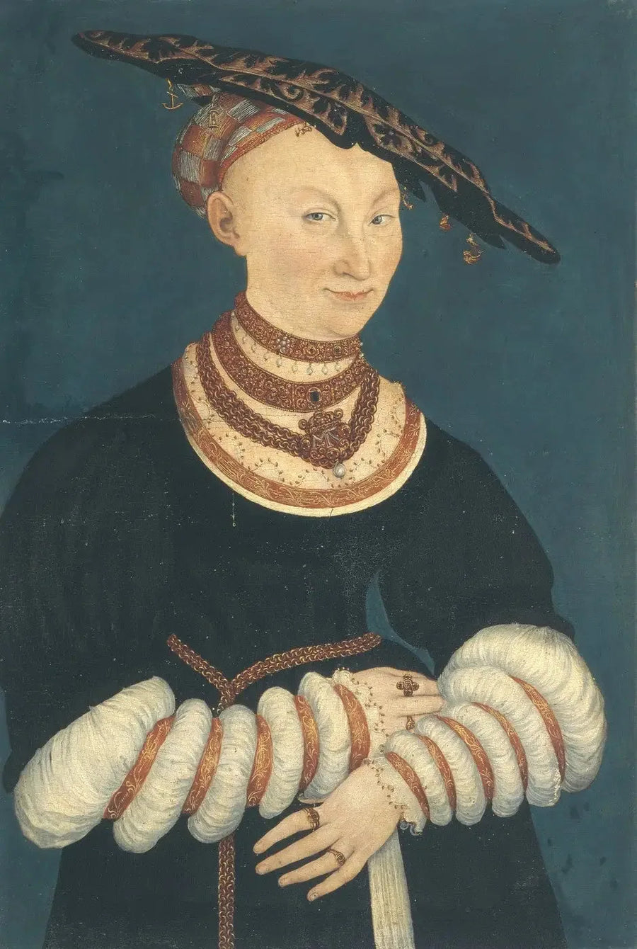 Катрин Мекленбургская, герцогиня Саксонская (1487-1561) - Лукас Кранах Старший
