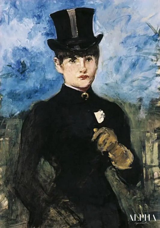 Cavalière - Edouard Manet - Reproductions de tableaux et peintures haut de gamme