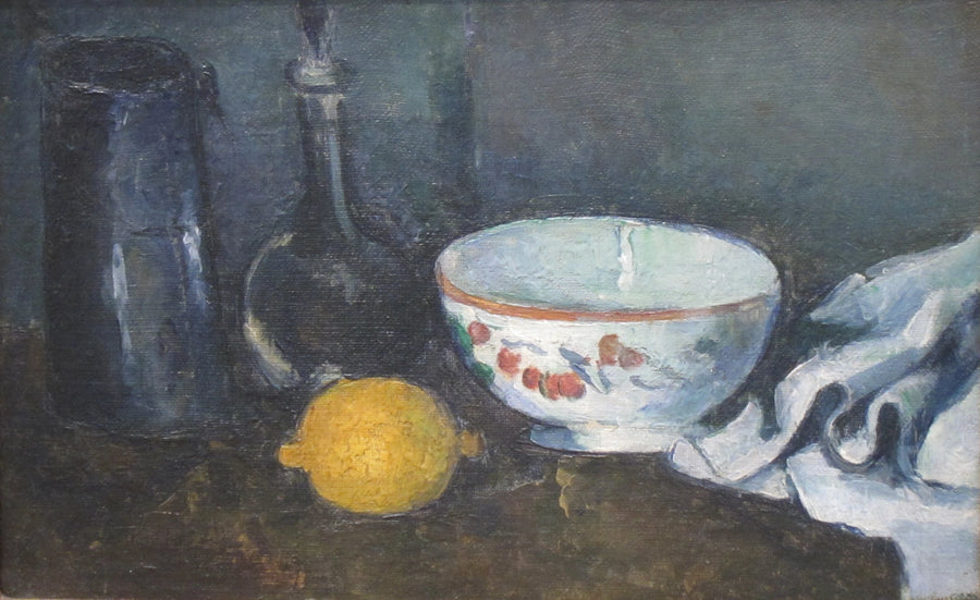 Коробка с молоком и лимоном, I - Поль Сезанн