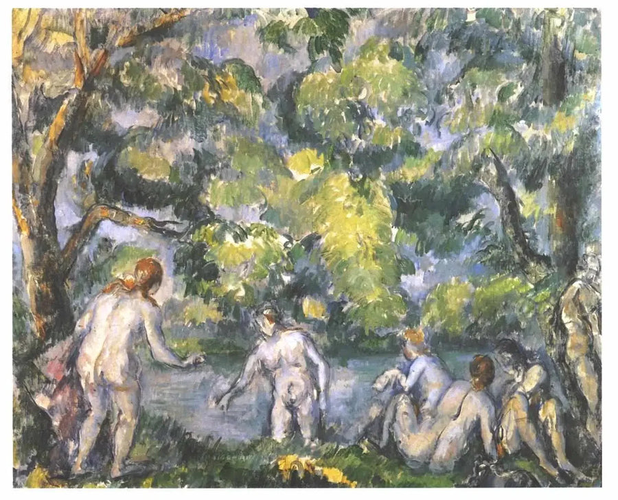 Шесть купальщиц; Русалки - Поль Сезанн