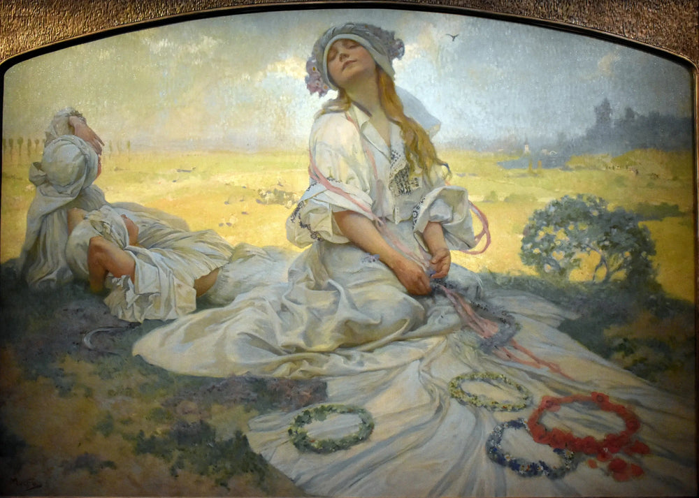 Chant de Bohème - Alphonse Mucha - Alpha Reproduction