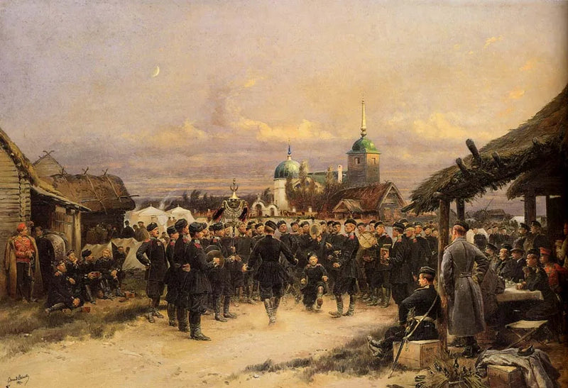 Певец 4-го батальона стрелков в Царском Селе - Эдуард Детий