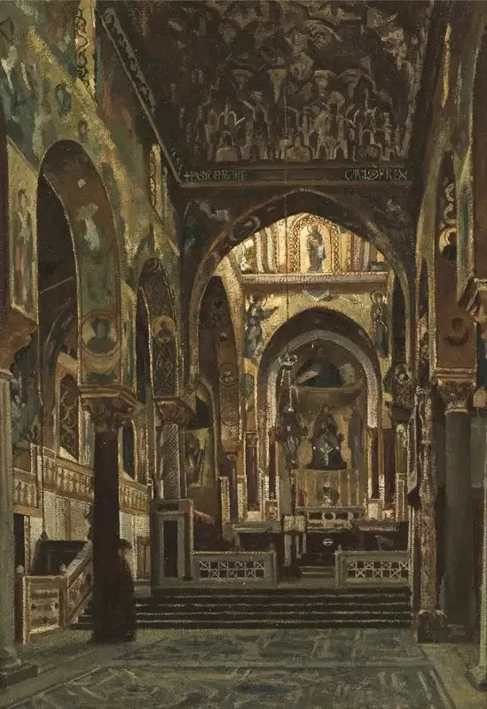Палатинская капелла, Палермо - Фредерик Лейтон